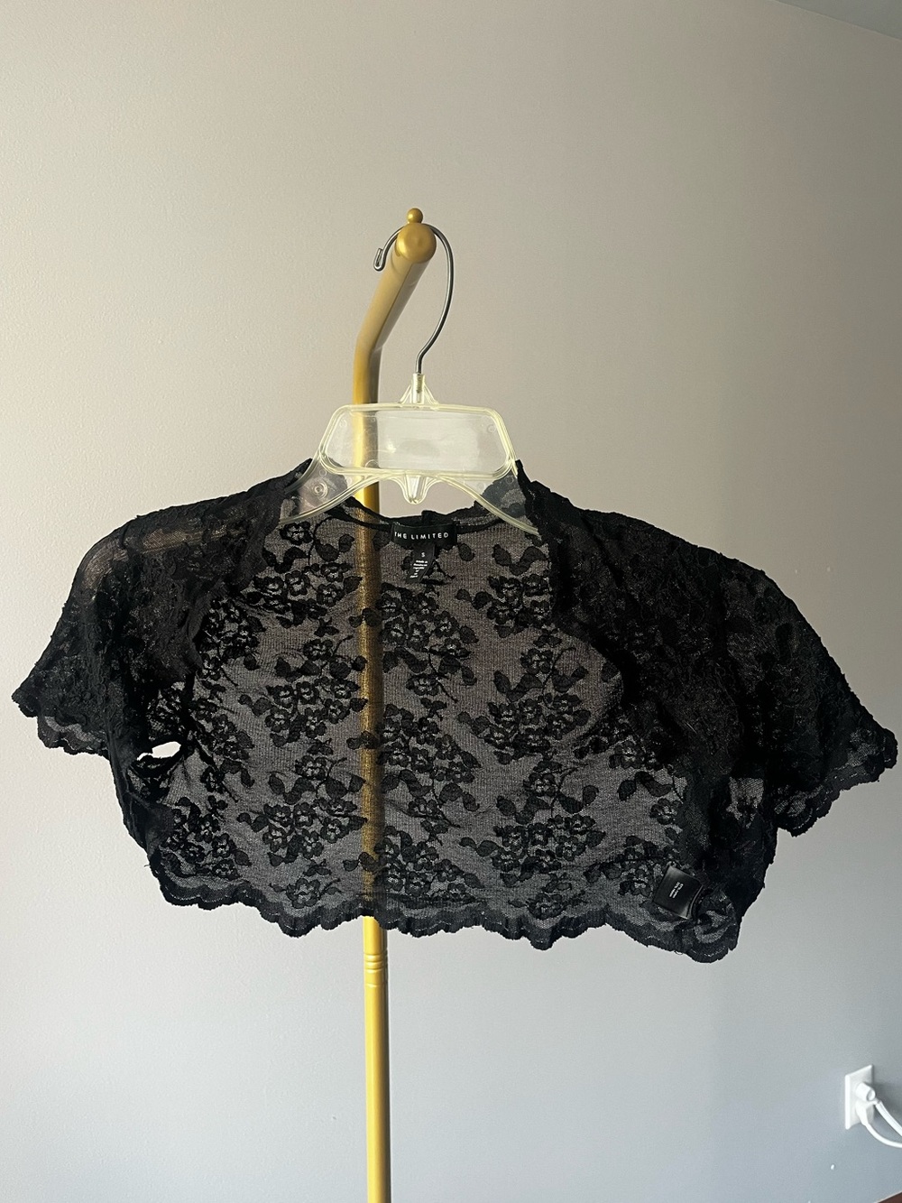 The Limited Black Lace Bolero Shrug